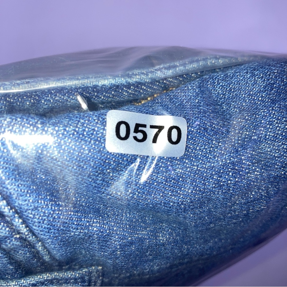 Pilcro Anthropologie Wide Leg Crop Culotte Jeans Sz 27  Denim High Rise Pockets - Picture 16 of 16